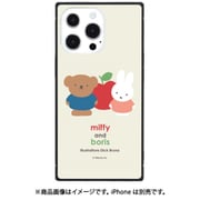 MF-319A [ミッフィー＆ボリス iPhone 13 Pro用 スクエアガラスケース]