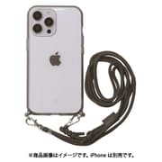 IFT-134SK [iPhone 14 Pro用 ループケース スモーク]