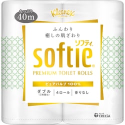 クリネックス ソフティ 4ロール ダブル