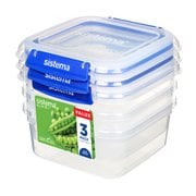 Klip It Plus システマ クリップイットプラス 1.15L ダークブルー 3コセット 保存容器 881630