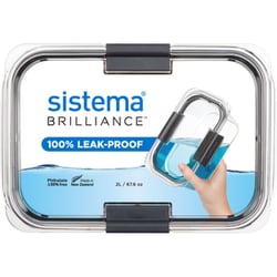保存容器　SISTEMA BRILLIANCE システマブリリアンス Amazon｜システマ ブリリアンス 380ml Sistema 保存容器｜保存