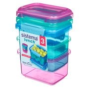 Lunch システマ ランチ ランチパック 400ml 3コセット 保存容器 41544