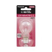 ミニ電球 E17 47W(クリア) 580lm LDS100V47WC2