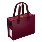 ノータム オフィストートバッグJ ファスナー付き ワイン UNT-A4JC#21