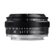 25mm f/2C X （B） [単焦点レンズ TTArtisan 25mm f/2 C 富士フイルムXマウント ブラック]