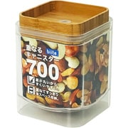 8150 重なるキャニスター バンブー スクエア 700ml