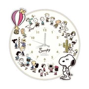 キャラクターグッズ SPZ-2614 PEANUTS スヌーピー アクリル掛け時計 ALL