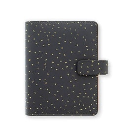 FILOFAX コンフェッティ スモール チャコール 028724