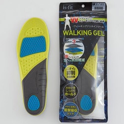 is-fit ウォーキングジェル インソール 男性用フリー 25.0～28.0cm M098-5405