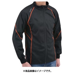 防風防寒インナーフルZIP フルジップタイプ オレンジ Mサイズ 31972