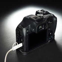 本革 新品 Canon キャノン EOS R7用 本革カメラケース ブラック 楽天市場】Canon EOS R7 専用 レザー ケース Black ブラック TP