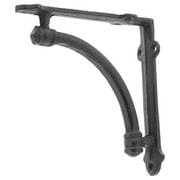 NE-190 [ベストコ アイアン ブラケット 棚受け 金具 DIY アーチ 14cm ブラウン]