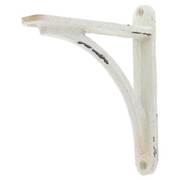 NE-201 [ベストコ アイアン ブラケット 棚受け 金具 DIY キュービック 12cm ホワイト]