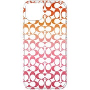 iPhone 14 Plus用 Coach Protective Case - Signature C Pink Ombre CIPH-120-SCOGPK