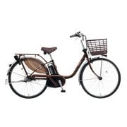 電動アシスト自転車 ビビ・EX 24インチ 16.0Ah 内装3段変速 チョコブラウン BE-FE431T