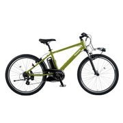 電動アシスト自転車 Hurryer(ハリヤ) 26インチ 12.0Ah 外装7段変速 グラスグリーンビター BE-ELH542G