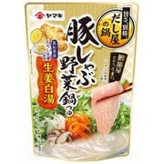 豚しゃぶ野菜鍋つゆ 生姜白湯 ストレートタイプ 750g