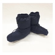 ダウンソックスショート WD040 ネイビー/ブルー Lサイズ [アウトドア ダウン小物 メンズ]