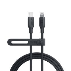 Anker 541 エコフレンドリー USB-C ＆ ライトニング ケーブル 1.8m Black A80A2N11