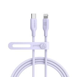 Anker 541 エコフレンドリー USB-C ＆ ライトニング ケーブル 1.8m Violet A80A2NV1