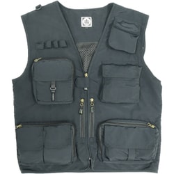 SV-15 BK XXL [シューティングベスト アウトドアベスト XXLサイズ ブラック]