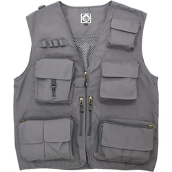 SCV-15 GY XL [シューティングベスト アウトドアベスト XLサイズ グレー]