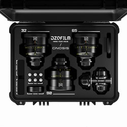 DZO-G28K3LPLM [Gnosis Macro バンドル 32mm/65mm/ 90mm T2.9 /メートル表示（ハードケース付き）]