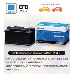 ヨドバシ.com - GS YUASA GYX-LN2-EFB [欧州車専用高性能バッテリー