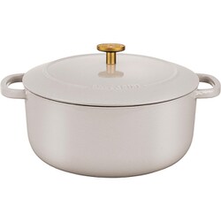 バッラッリーニ　ベラモンテ　クリームホワイト 22cm ◇ベラモンテ ラウンド 22cm クリームホワイト ＜BALLARINI
