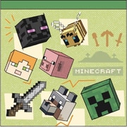 キャラクターグッズ MCT-BL2-FC Minecraft (マインクラフト) ブロックメモ フェイス