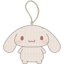 シナモロール コーデュロイ ボールチェーンマスコット ピンク [キャラクターグッズ]