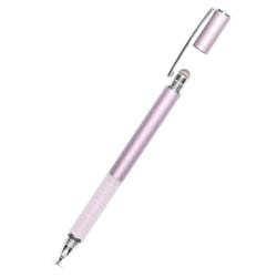 OWL-TPSE10-PU [2WAYタッチペン ディスク型・導電繊維タイプ  ペールアイリス]