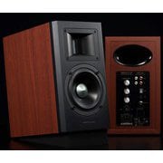 DAC内蔵 アクティブ・スピーカー ブラック/チェリー ペア A100 HD MONITOR