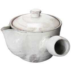 長谷園 急須 伊賀粉引 白 AIW-21