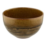 長谷園 多用碗 「優」 軽量 櫛目 グリーン AIW-09