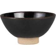 長谷園 黒飴 飯碗 AIW-44
