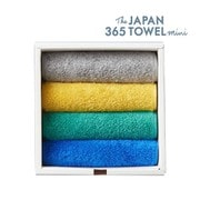 1105233 [オーガニックハーフタオルハンカチ ヘルシーカラー 4枚セット]