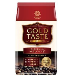 ゴールドテイスト 香り高く華やかなモカブレンド 240g [レギュラーコーヒー 粉]