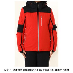 デサント　スキー用ジャケット ブラック/オレンジ デサント スキー用ジャケット ブラック/オレンジ