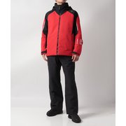 MEN'S SUIT DWMUJH70 ERD エレクトリックレッド Mサイズ [スキーウェア 上下セット メンズ]