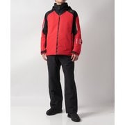 MEN'S SUIT DWMUJH70 ERD エレクトリックレッド Oサイズ [スキーウェア 上下セット メンズ]