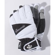 WOMEN'S GLOVE DWCUJD60 SPW スーパーホワイト Lサイズ [スキー グローブ レディース]