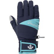 WOMEN'S GLOVE DWCUJD60 LBL ルミナスブルー Mサイズ [スキー グローブ レディース]