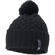 WOMEN'S KNIT CAP DWCUJC60 BLK ブラック [ニットキャップ ビーニー レディース]