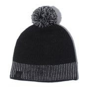 ニットキャップ WOMEN'S KNIT CAP DWCUGC25D 93 ブラック [ニットキャップ ビーニー レディース]