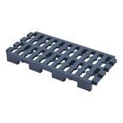 MA-2262 [連結できるマルチパレット すのこ 日本製 37.5×75cm ネイビー Free Storage]
