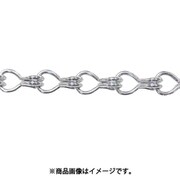 ニッサチェイン アルミカラーチェン 30m 銀 AR20-SV