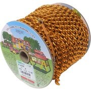 ニッサチェイン アルミカラーチェン 30m 金 AS30-GD
