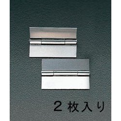 76× 49mm 鋼板厚口丁番（溶接用/2個） EA951CM-7