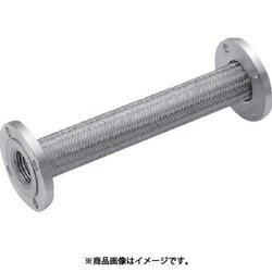 テクノフレックス フランジ型汎用品フレキシブルホース F110-50Ax300L JIS10KF/SS400 F110-50AX300L